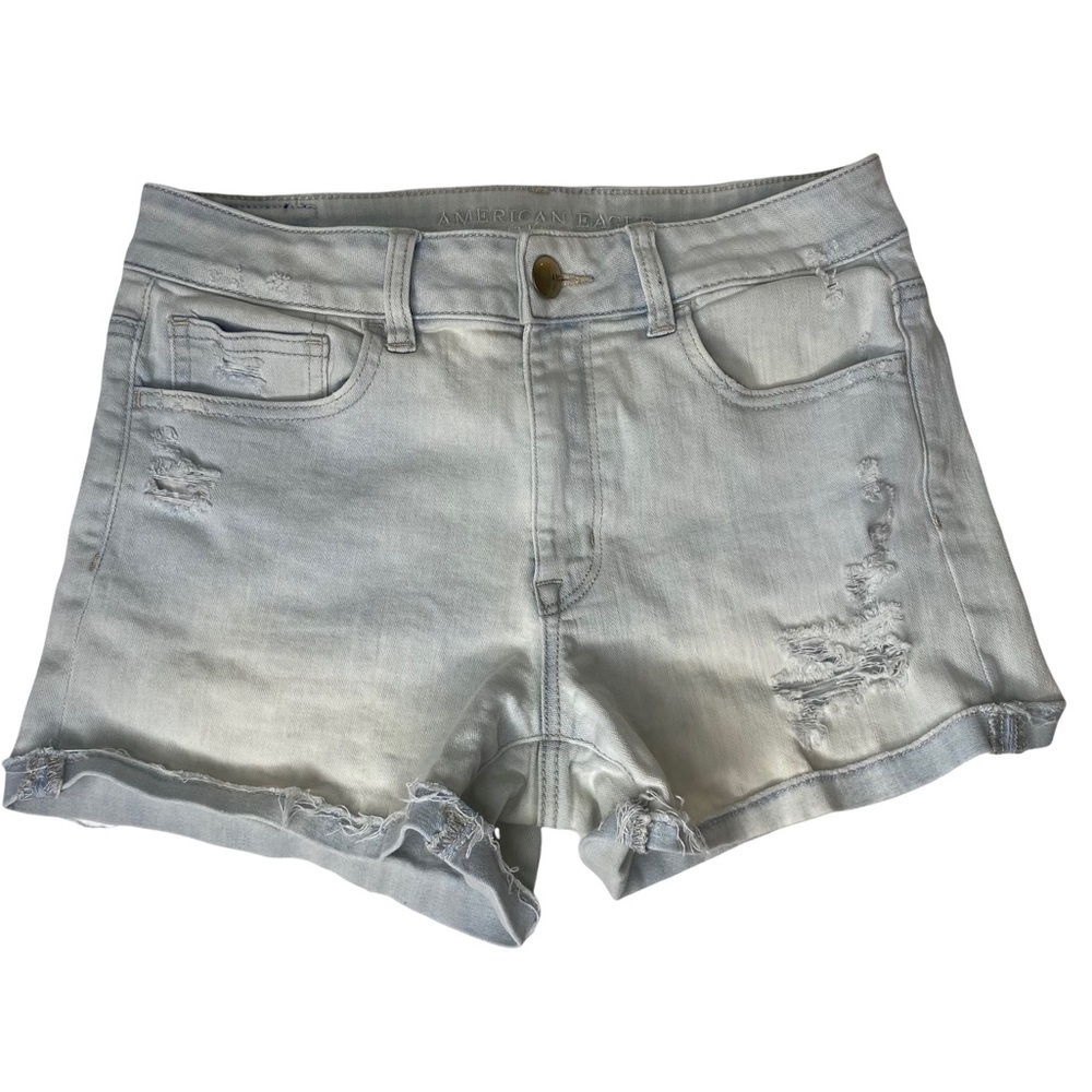 American Eagle Outfitters Hi Rise Shortie Shorts. Size 8